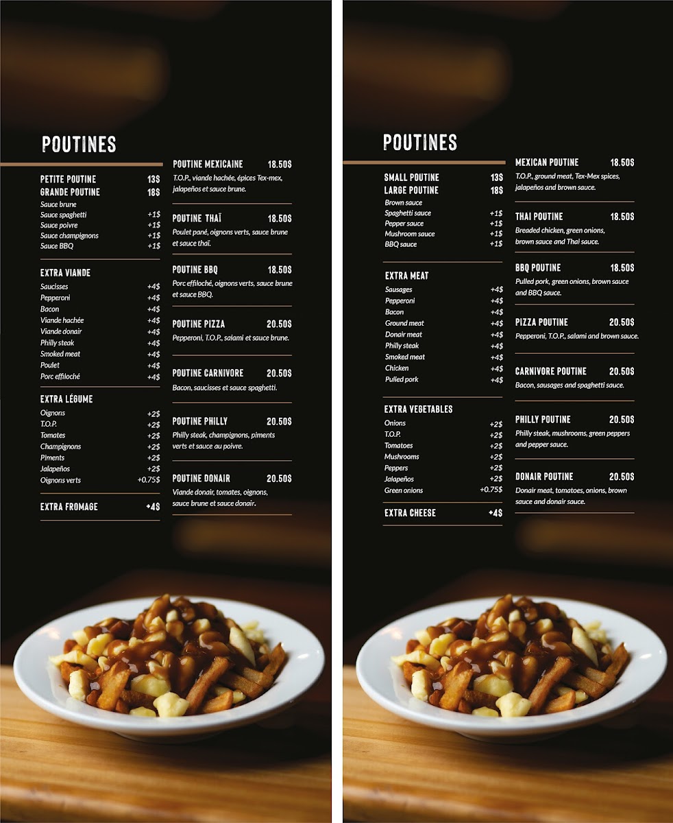 Le Up'n Down Resto-Bar Menu - Image 1
